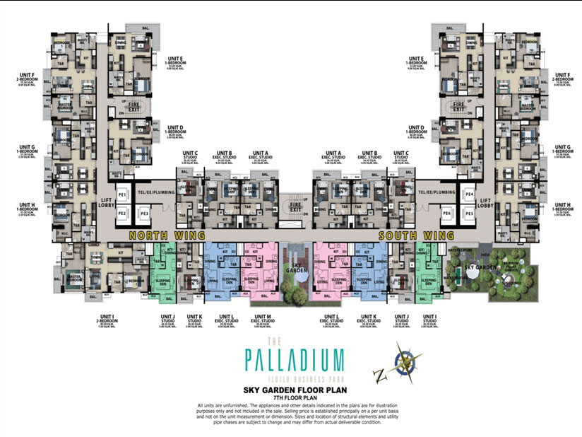 The-Palladium-Floor-Plan-Sky-Garden 7th floor