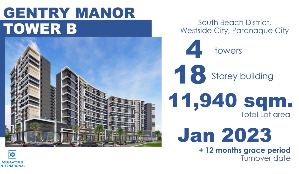 Gentry Manor Tower B - Condo for Sale in Westside City, Entertainment City, Manila Bay  (10)