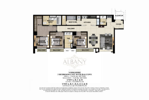 The Albany Luxury Residences - 2BR Condo for sale in Mckinley West, Taguig City (2)