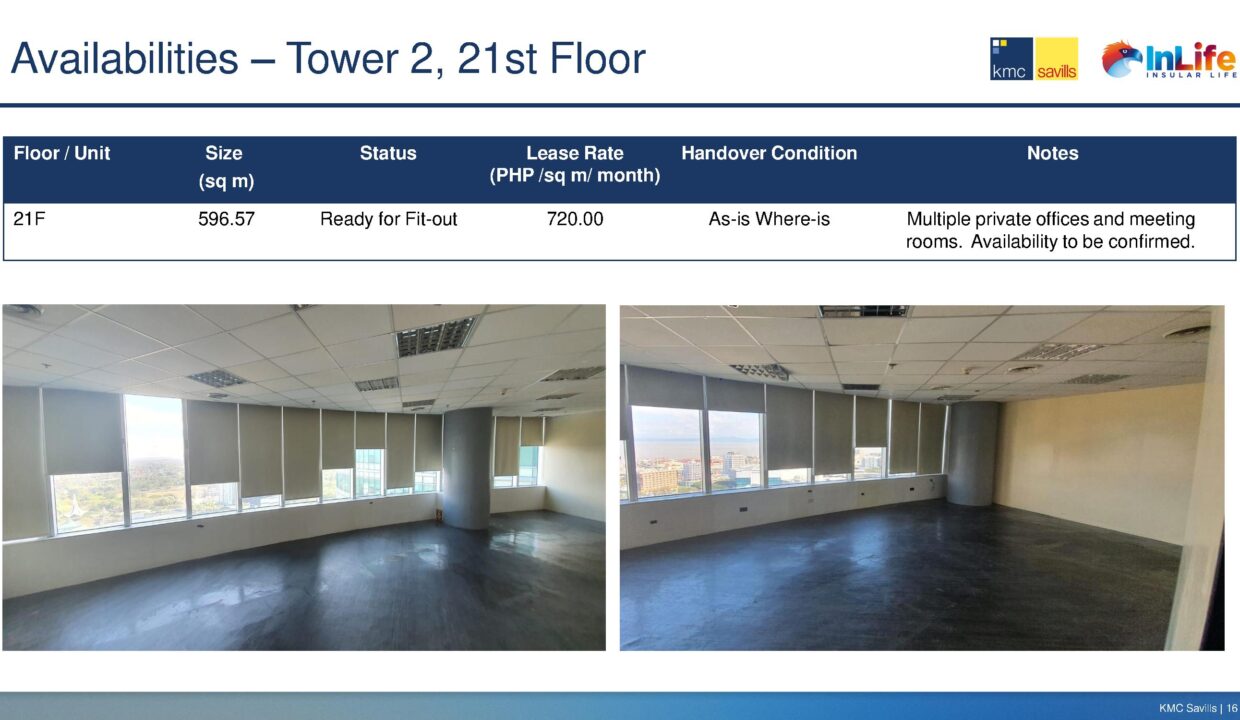 Insular Life Corporate Center - Office Spaces for Rent in Alabang Muntinlupa City (13)