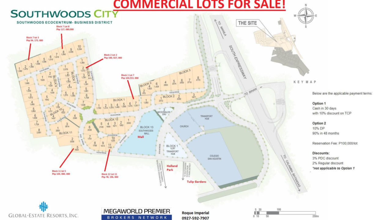 SOUTHWOODS CITY - COMMERCIAL LOTS FOR SALE IN BINAN LAGUNA (1)