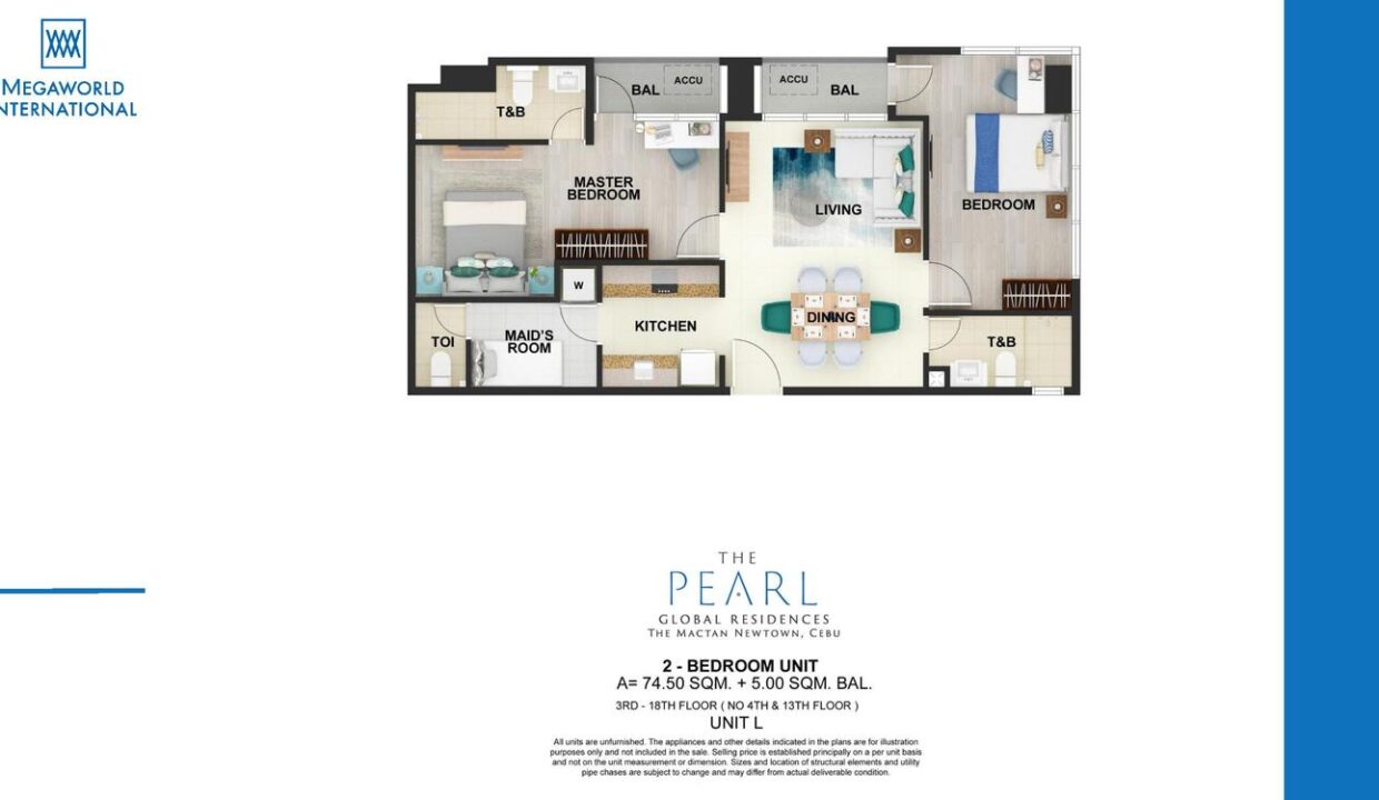 The Pearl Global Residences - Condo for sale in Mactan Newtown Lapu-lapu Cebu  11