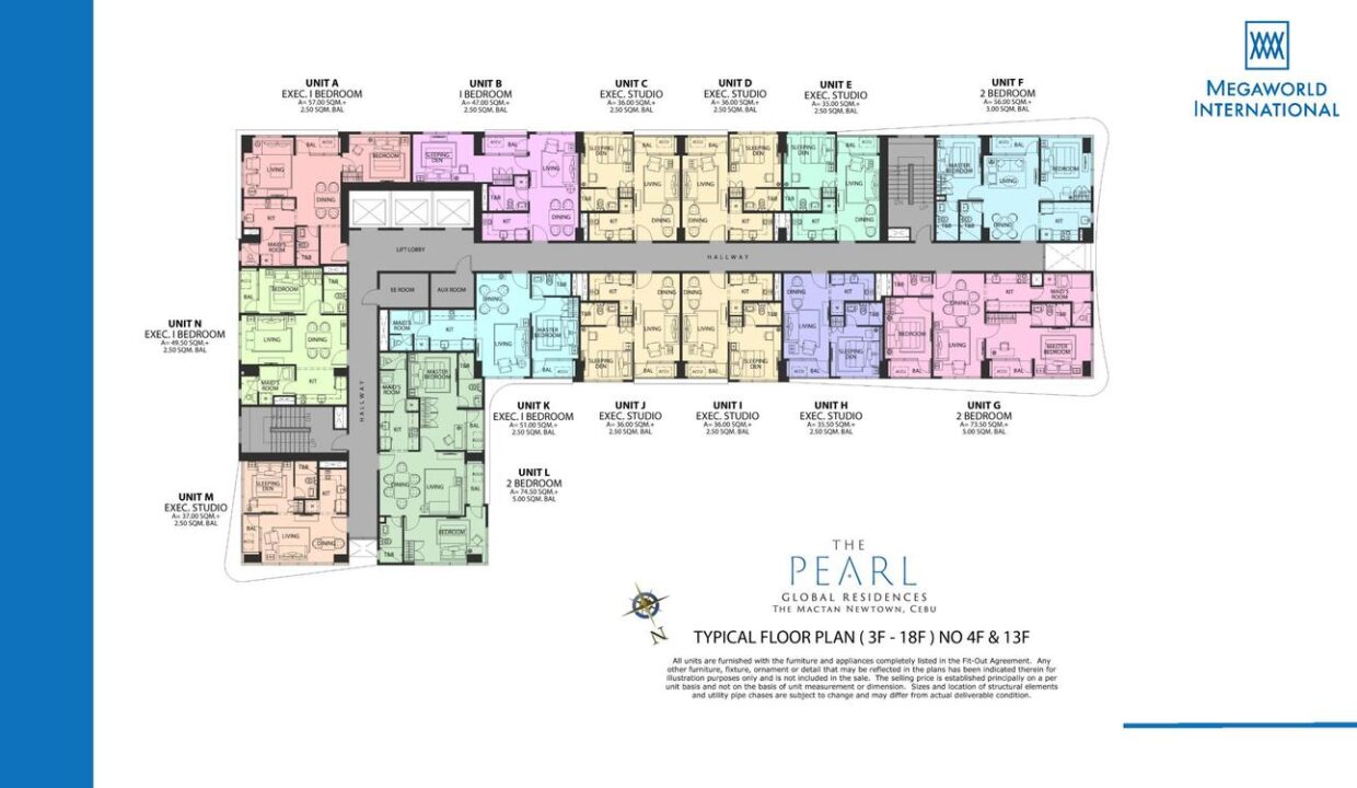 The Pearl Global Residences - Condo for sale in Mactan Newtown Lapu-lapu Cebu  4